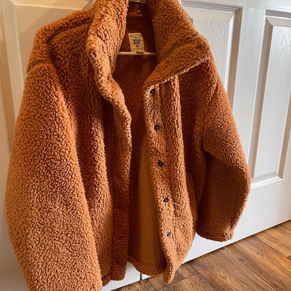 Billabong bear Sherpa coat - Picture 2 of 7